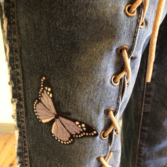 Med Old Navy jacket and Size 7 bellbottoms. - Picture 5 of 5